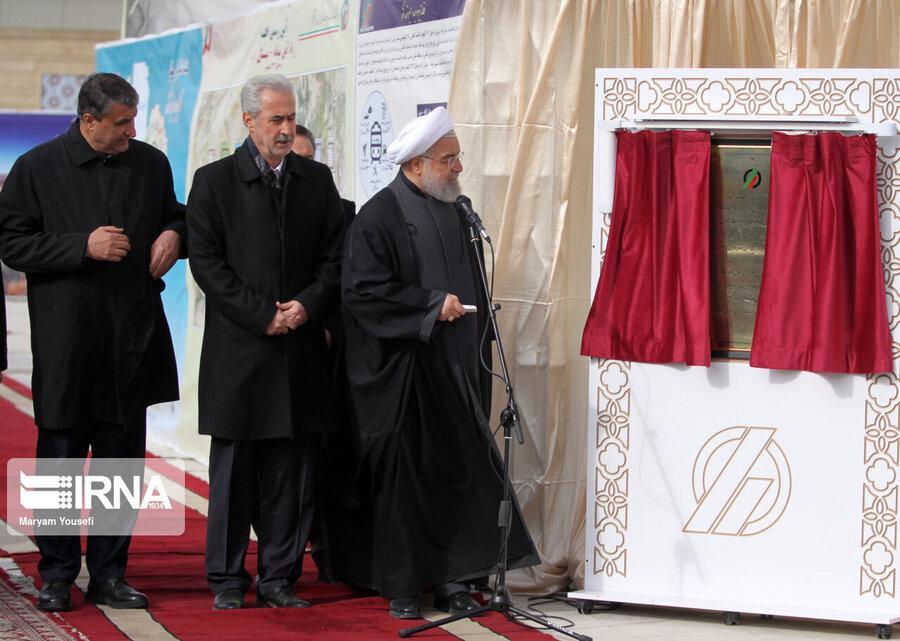 خط راه آهن میانه ـ بستان آباد افتتاح شد خط راه آهن میانه ـ بستان آباد افتتاح شد