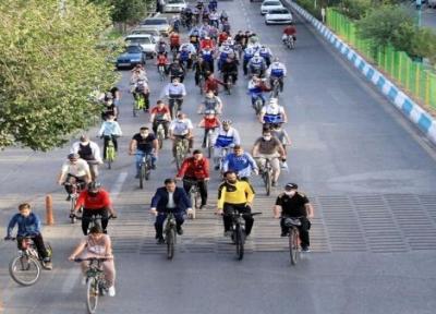 دوچرخه سواران مهابادی امروز در پویشی همگانی رکاب می زنند