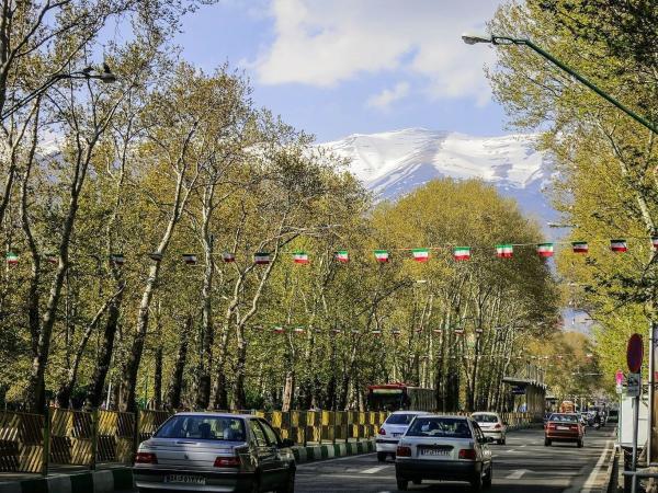 وقتی چهارراه ولیعصر تهران شبیه یک جنگل بود وقتی چهارراه ولیعصر تهران شبیه یک جنگل بود
