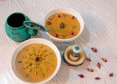 طرز تهیه کاچی ساده برای دو نفر؛ یک دسر مقوی برای افطار در ماه رمضان